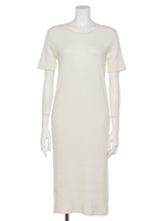 【fredy emue】綿／レーヨンリブＯＰ/オフ