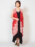 【チャイハネ】オームベストサローン/レッド