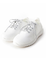 【軽量】軽さそのまま！エアニットスニーカー/オフホワイト(003)