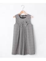 【入学式・卒業式】プリーツジャンパースカート/チャコールグレー(214)