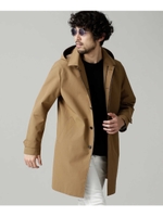 ７ＤＡＹＳ　ＣＯＡＴ　フード脱着ステンカラー/ベージュ(040)