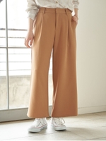 めちゃはきやすパンツ(ワイド)/ベージュ