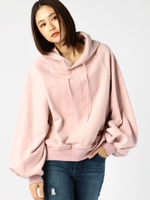 ゆる裏毛フーディー/ピンク