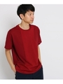 アシメデザインTシャツ/レッド(462)