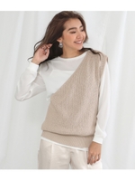 インナーセットワンショルダーベスト/ベージュ(005)