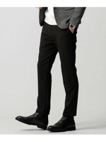 ウエスト切替テーパードイージーパンツ/ブラック(010)