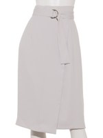 ウォッシャブルタイトスカート/ライトグレー