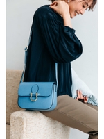 ギャザーブラウス/ブラック