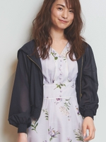 シアーパーカー/紺