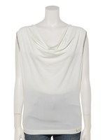 シャイニーラインドレープＴＯＰＳ/ホワイト