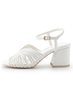 ストラップサンダル/WHT