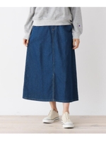 ソフトデニムスカート/ネイビー(693)