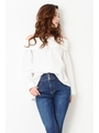 タックオフショルオーバーＴＯＰ/WHITE