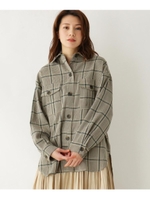 チェックCPOジャケット/モスグリーン(224)