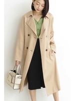 ドレープトレンチコート/ベージュ(040)