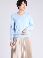 ニット/サックス