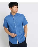 ノルマンディリネンシャツ/ブルー(092)