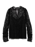 パッカリングレーストップス/BLK