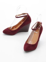 パンプス/ボルドー