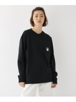 ピーナッツ PEANUTS 別注 チャーリー・ブラウン バックプリント 長袖 Ｔシャツ/ブラック(019)
