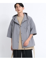 フーデッドシャツ/ダークグレー(013)