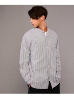 プレミアムコットンタイプライターシャツ/ネイビー(693)