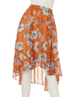 ヘムスカート/オレンジ