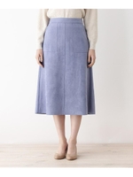 マシュマロタッチスエードAライン/ブルー(092)