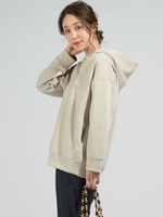 マスタリーハイゲージジップパーカー/ベージュ