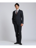 マルゾットピンストライプ スーツ/チャコールグレー(314)