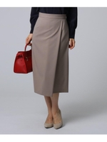 ミディ丈タイトスカート/ライトベージュ(751)