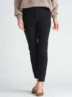 モールトリコットスキニーパンツ/ブラック