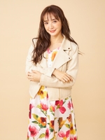 ライダースジャケット/ベージュ