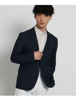 ラフチェックテーラージャケット/ネイビー(093)