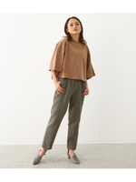 リネン タック パンツ/KHA