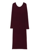 リブロングスリーブ ワンピース/PURPLE