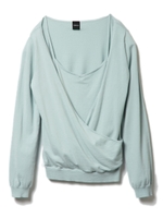 レーヨンレイヤードニット/ペパーミント