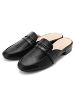 ローファーサンダル/ブラック(019)