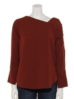 肩ボタンドルマンBL/テラコッタ