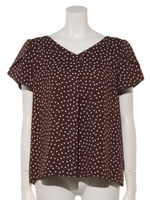 前後2WayドットBL/ブラウン