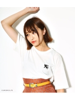 大神(ワン)ポイント Tシャツ/WHT