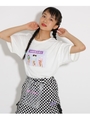 転写Tシャツ＆クリアバック/オフホワイト(003)