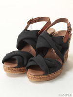 【GAIMO】ダブルひねりデザインサンダル