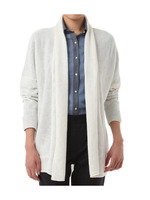 ローゲージ麻カーディガン