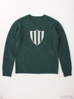 【Nero×snidel】カシミア混モチーフニット(Men's)