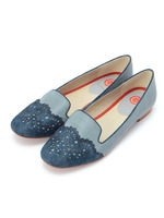 ラメレースオペラパンプス