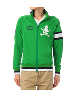 裏メッシュジップカーディガン