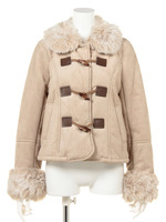 フェイクムートンブルゾン