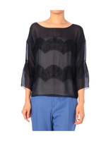 レースシフォンシャツ