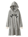 BORDER LIGHT-SWEAT DRESS